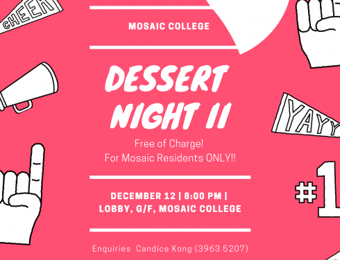 Dessert Night II Poster